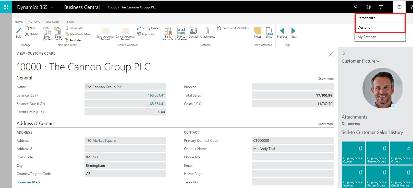 Dynamics 365 Business Central: in-client customizations – Stefano Demiliani