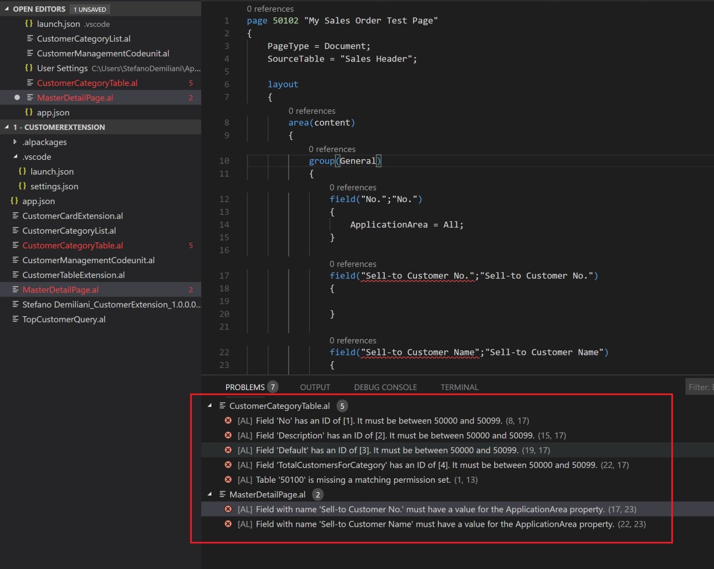 Developing Dynamics 365 Business Central Extensions: use code analysis ...