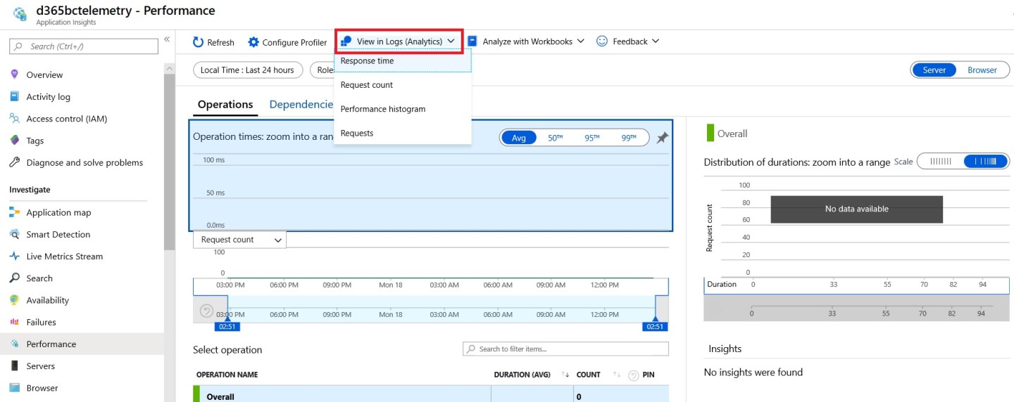 Dynamics 365 Business Central: handling telemetry with Azure ...