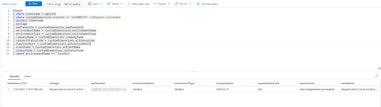 Dynamics 365 Business Central telemetries for Azure Functions – Stefano ...