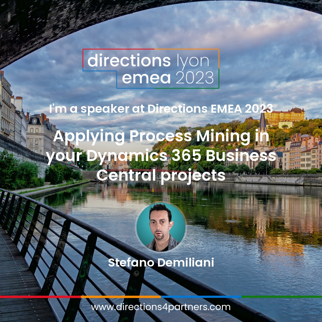 Me @ Directions EMEA 2023 – Stefano Demiliani
