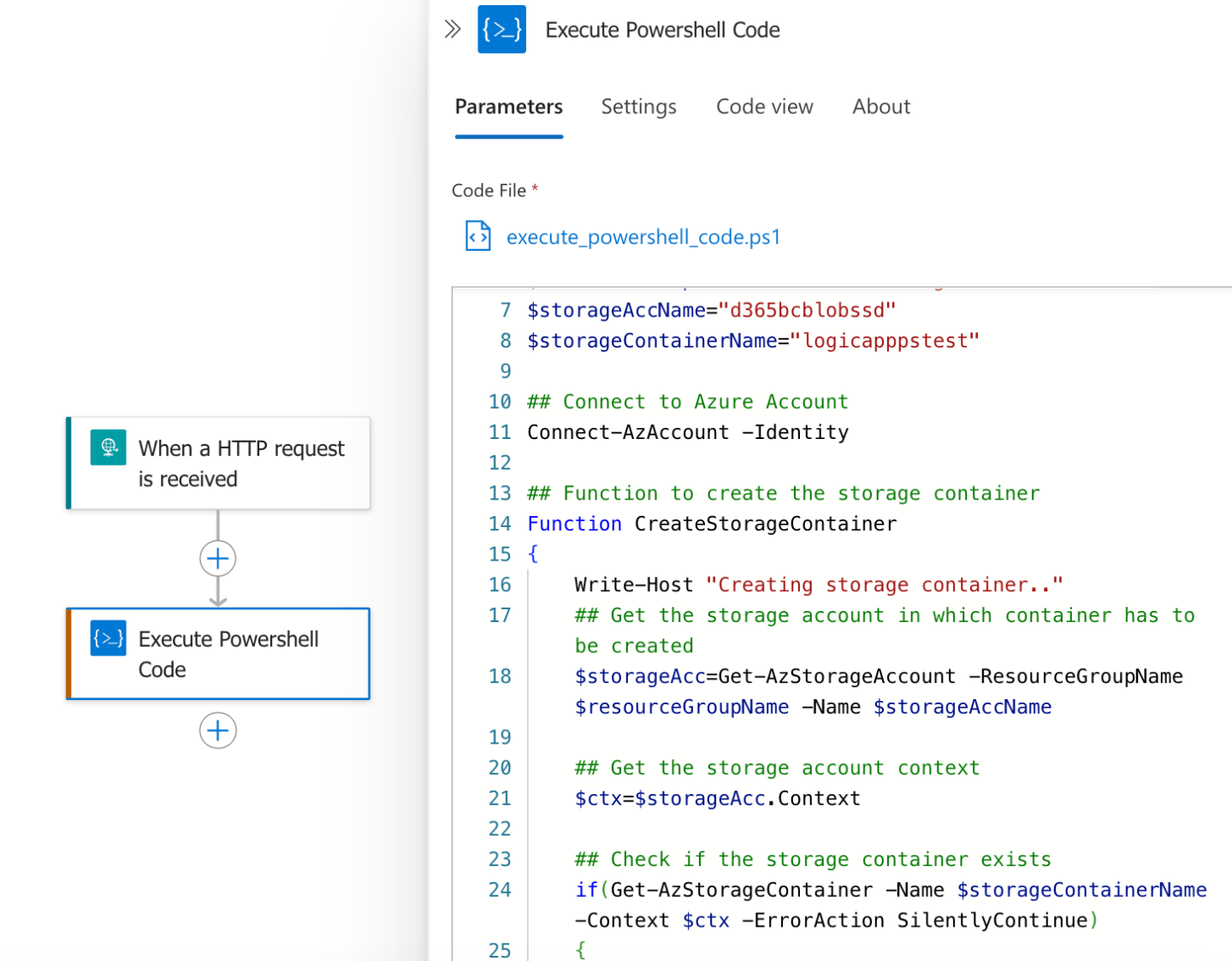 Running Powershell scripts in Azure Logic Apps workflows. – Stefano ...