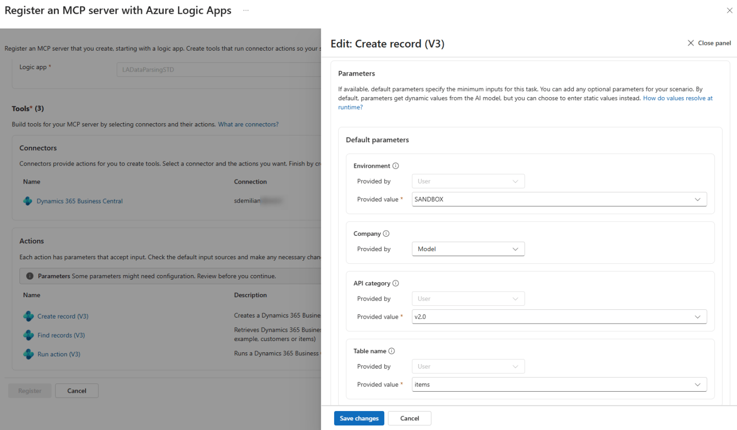 Creating MCP servers for Dynamics 365 Business Central with Azure Logic ...